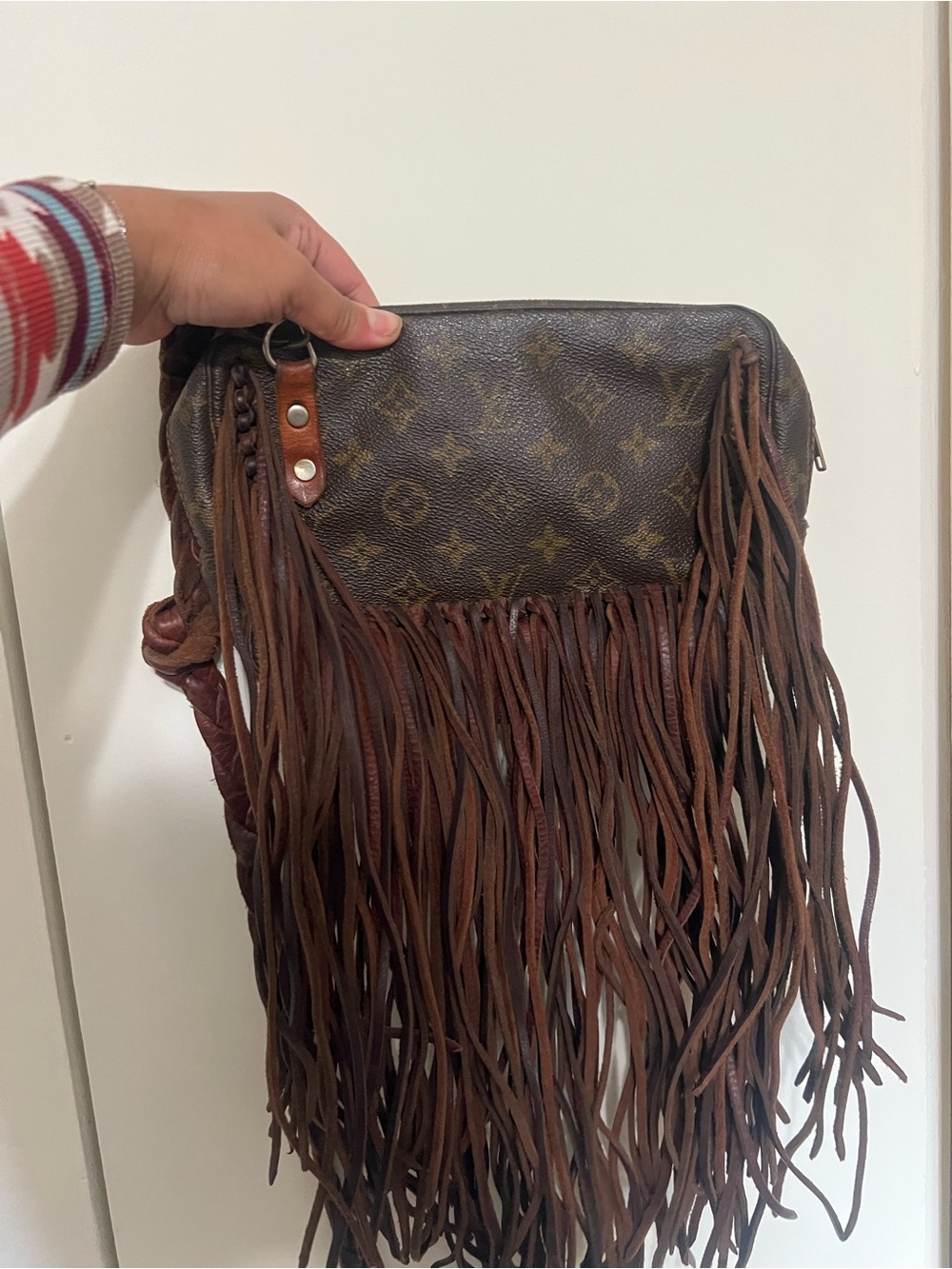 LOUIS VUITTON /VINTAGE BOHO BAG.